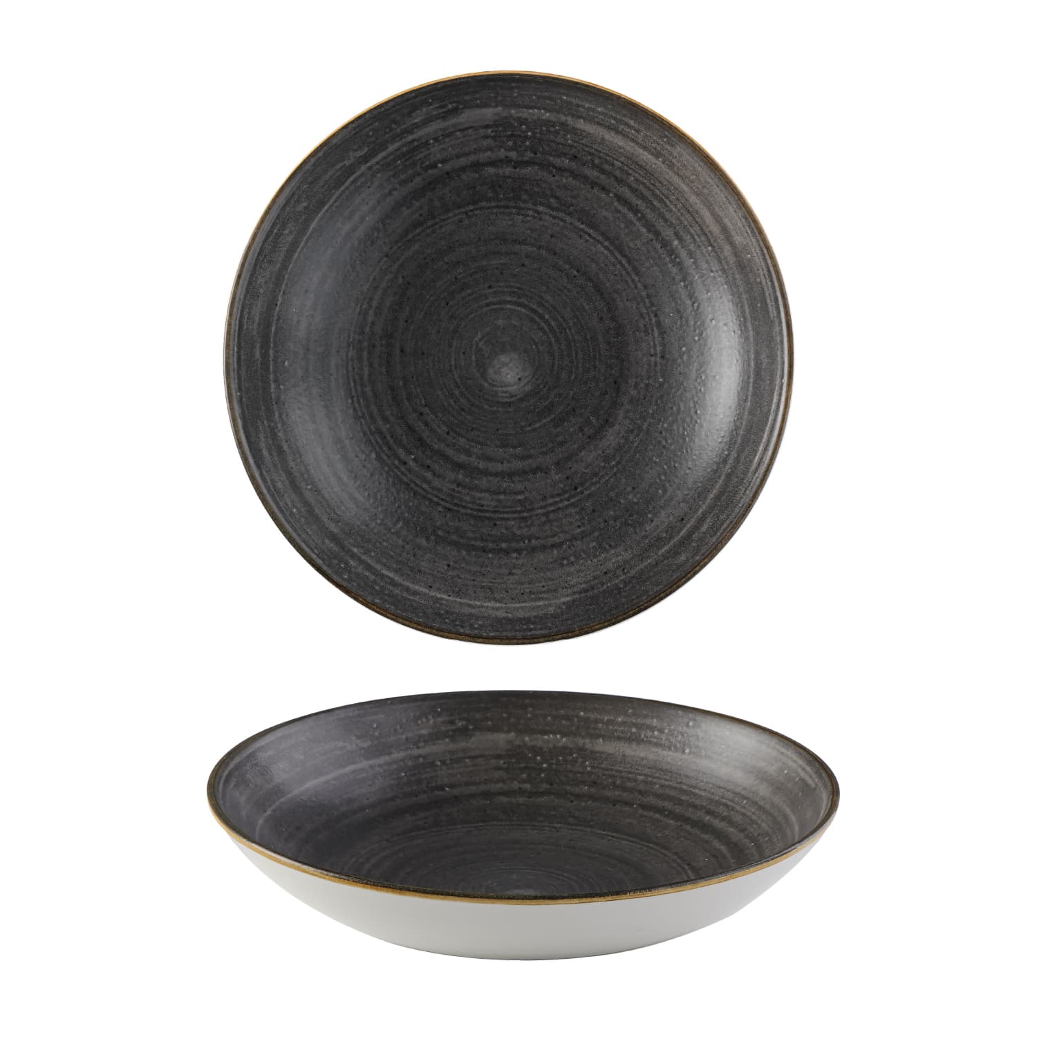 STONECAST RAW – BLACK – COUPE BOWL – 24.8CM (12)