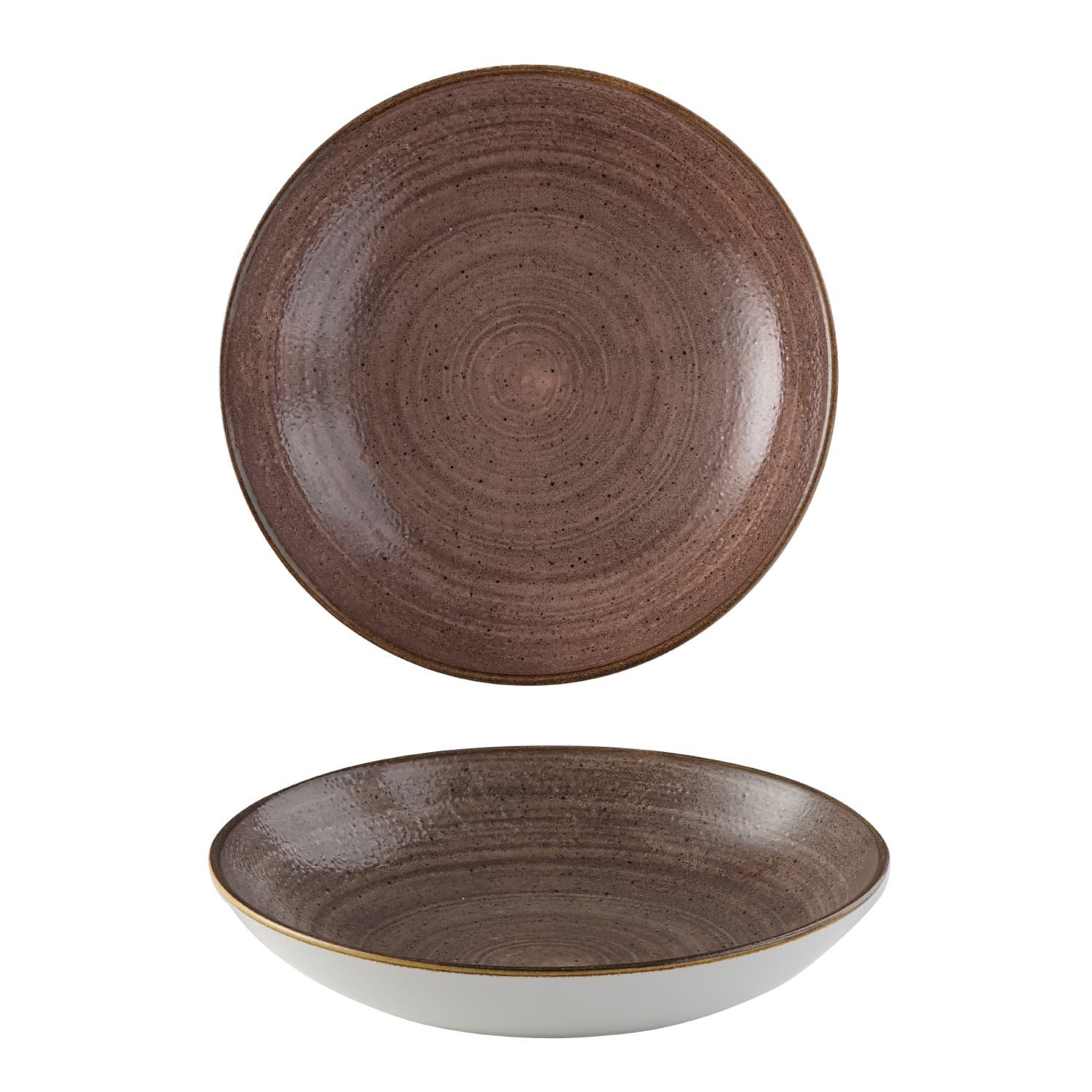 STONECAST RAW – BROWN – COUPE BOWL – 18.2CM (12)