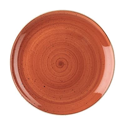 SPICED ORANGE – COUPE PLATE – 16.5CM (12)