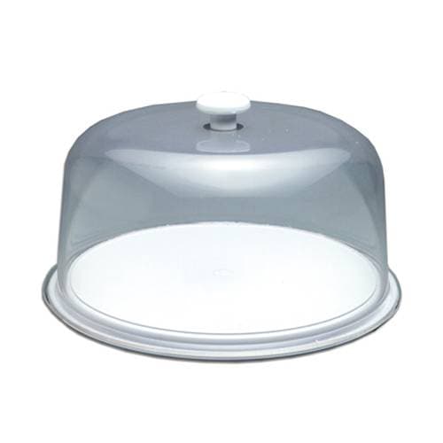 TUFF TRAY CAKE DISPLAY TRAY AND DOME - 325 X 150MM