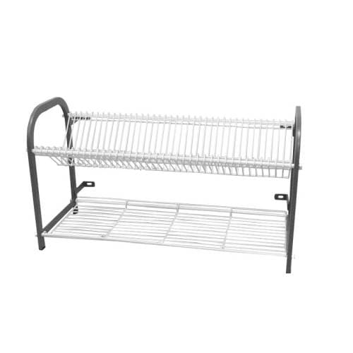 CROCKERY RACK WALL MOUNTED - 802MM - 2 SHELF