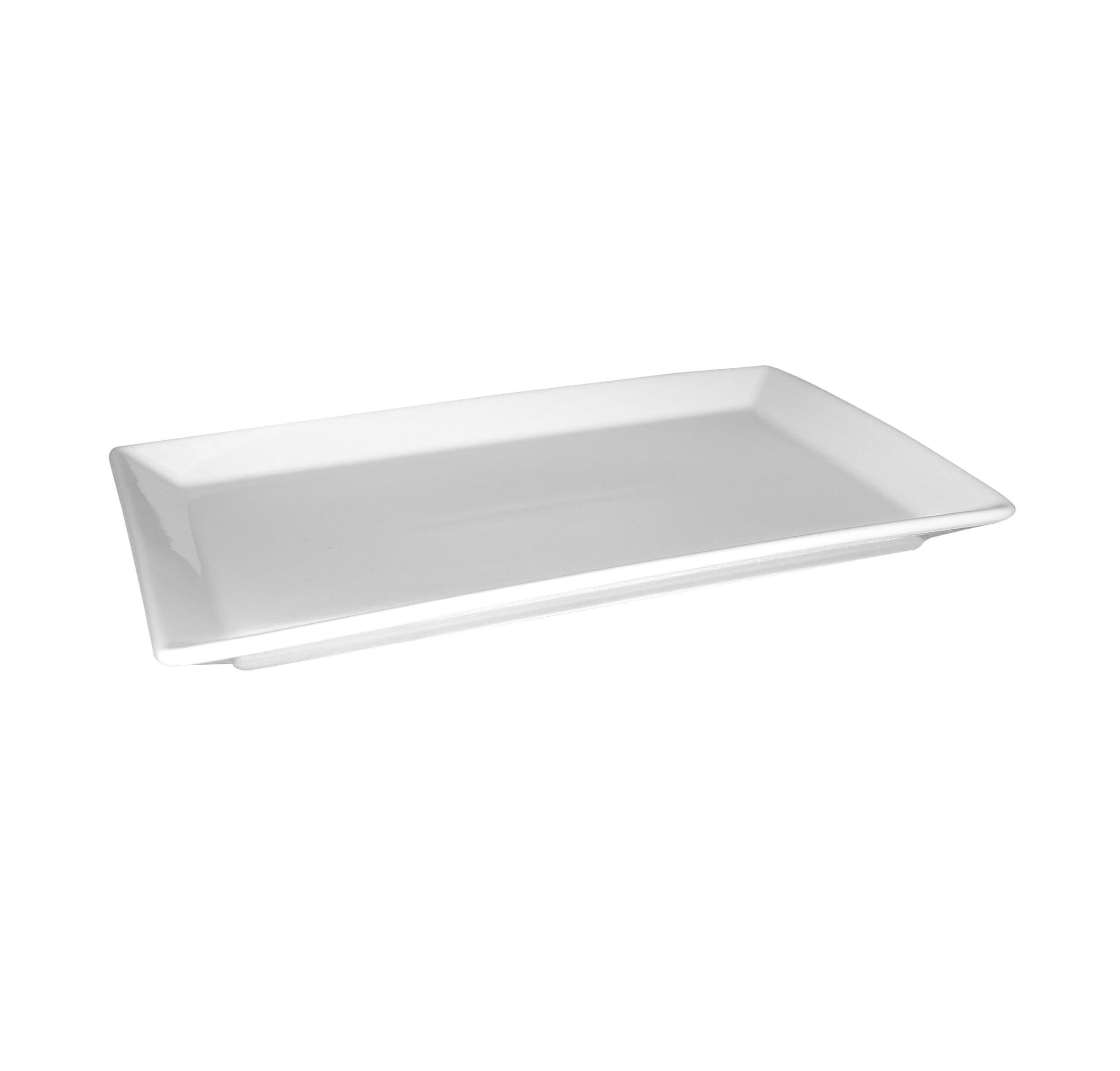 PRIMA - WHITE - RECTANGULAR TRAY 33.5 x 20cm (12)