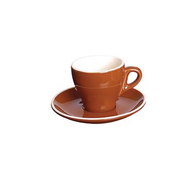 CAPPUCCINO CUP BLACK - 30CL (12)