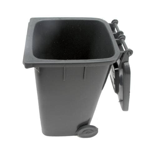 MOBILE REFUSE BIN 240LT (CHARCOAL) GENERAL WASTE