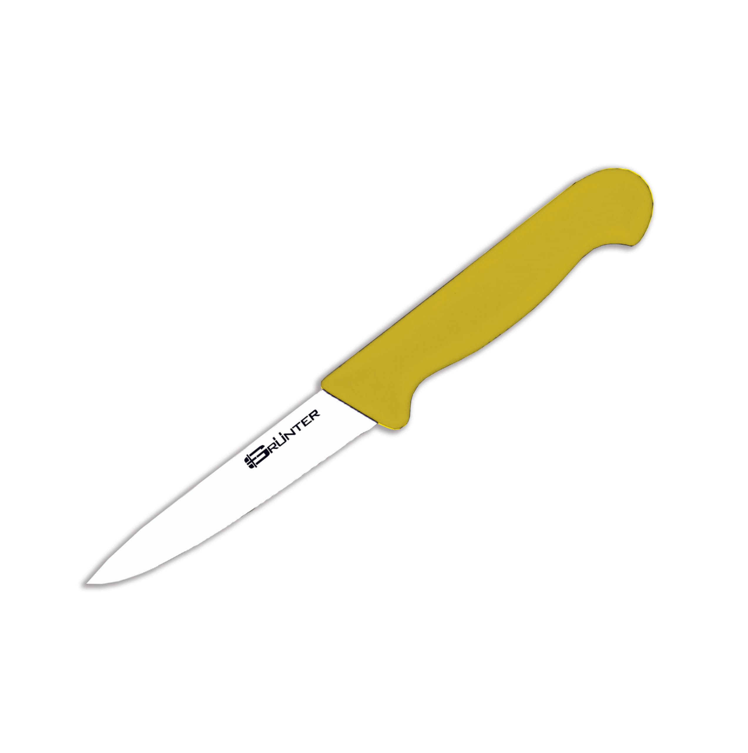 KNIFE GRUNTER - PARING 100MM (YELLOW)