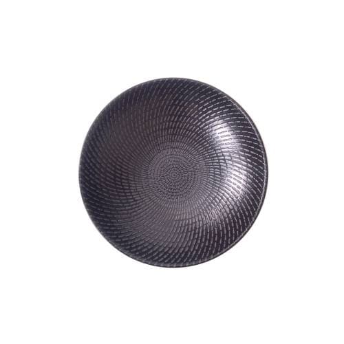 BLACK SWIRL - ROUND BOWL - 14.5CM (24)
