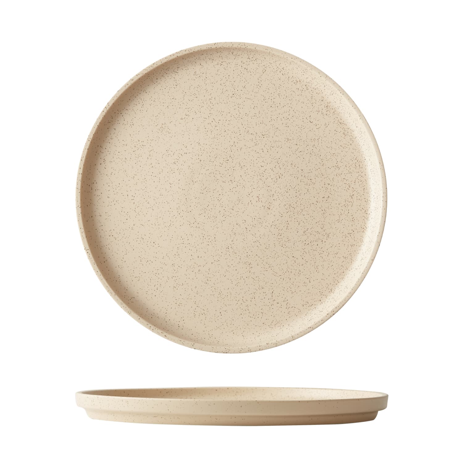 DUNE – CLAY – WALLED PLATE – 20CM (24)