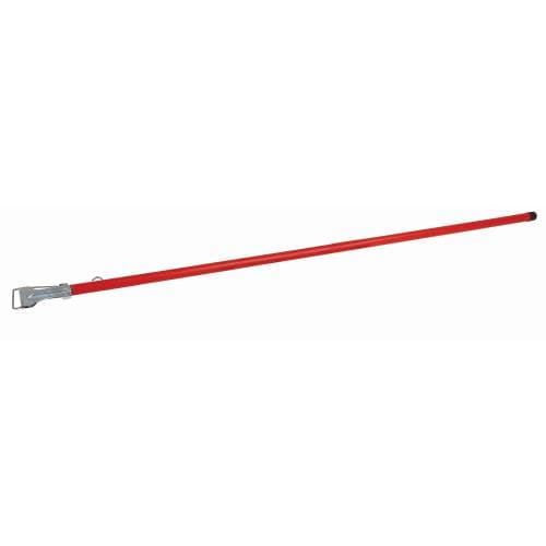 MOPHOLDER - PVC/WOOD HANDLE ONLY (RED) 1550MM