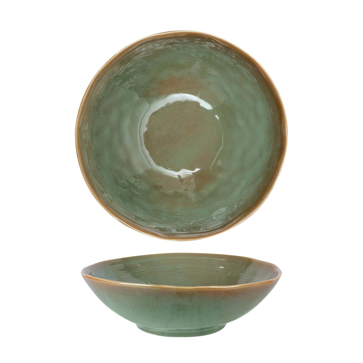 FYNBOS - ALOE GREEN - ORGANIC ROUND BOWL - 40.5CM (3)