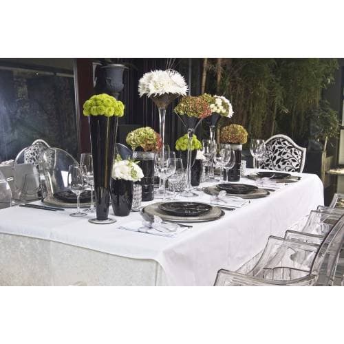 CHEFEQUIP TABLE CLOTH 1350 X 2300MM (WHITE) RECTANGULAR