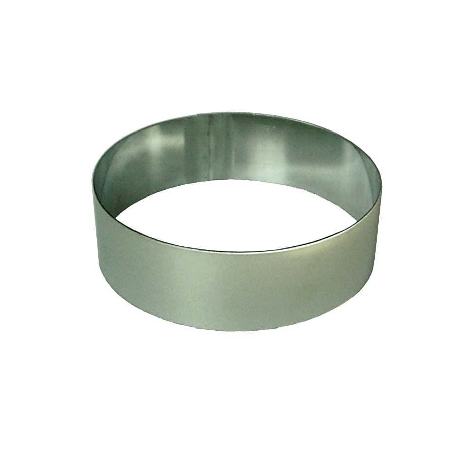 CAKE RING ROUND S/STEEL - 200 X 58 MM