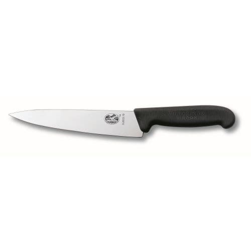 KNIFE VICTORINOX - CARVING/COOKS 220MM - BLACK