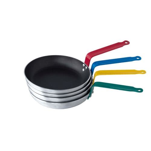 PAN ALUMINIUM FRY NON-STICK - YELLOW - 240MM