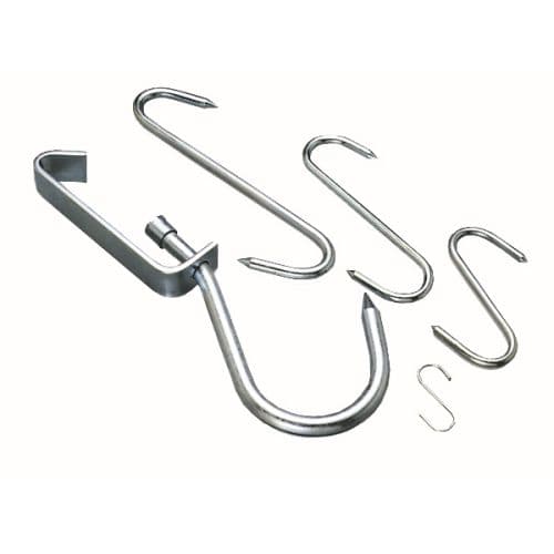 STAINLESS STEEL HOOKS 8"/200MM (PACK OF 12)