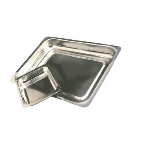 STEAK & KIDNEY DISH S/STEEL-SK6 - 590 X 390 X 45 MM