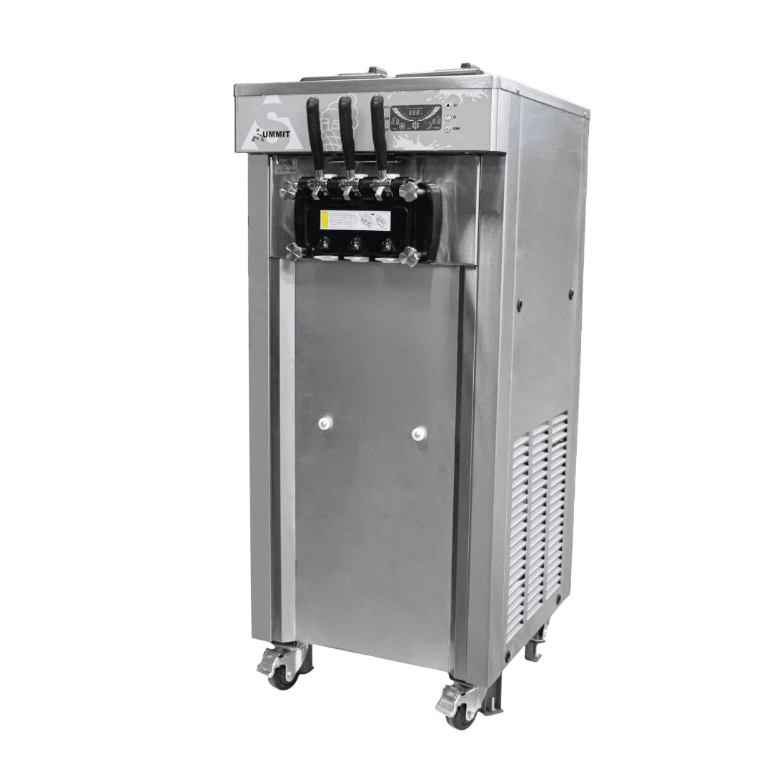 SOFT SERVE MACHINE SUMMIT - FLOOR STANDING - TRIPLE