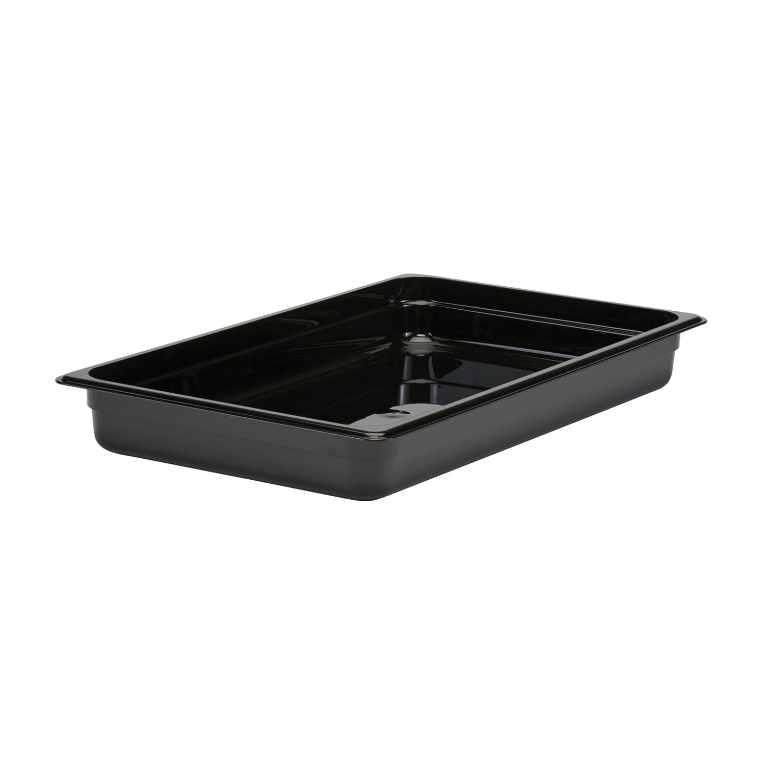 GN FOODPAN 1/1 POLYCARBONATE - BLACK - 65MM - FULL - 8.5LT